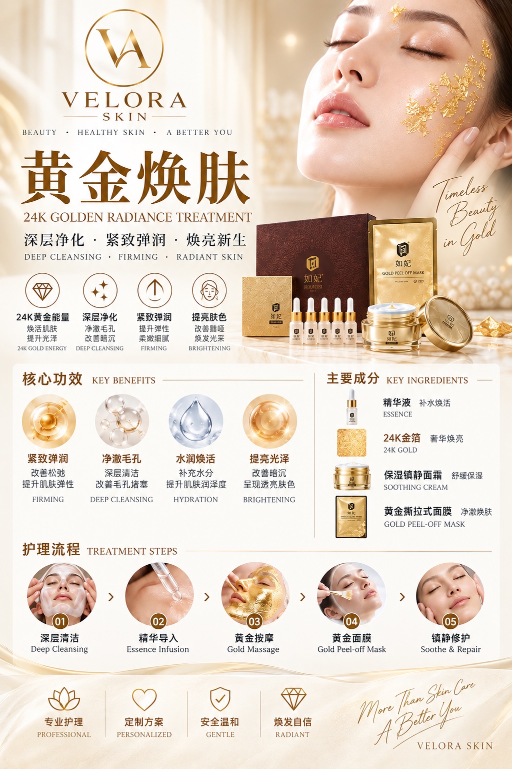 24K 黄金焕肤